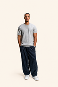 Grey Knitted T-shirt